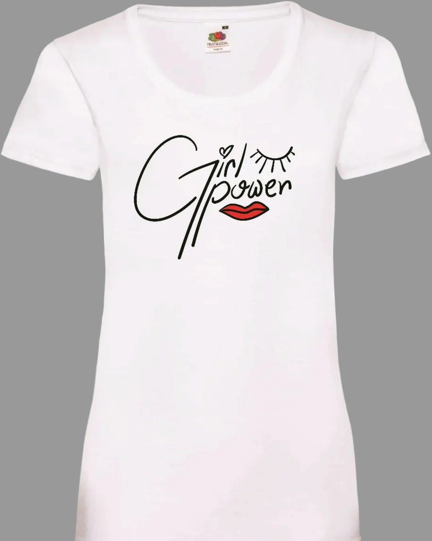 T-shirt "Girlpower" Damen Onlineshop KB