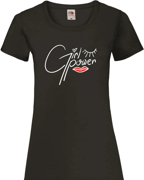 T-shirt "Girlpower" Damen Onlineshop KB
