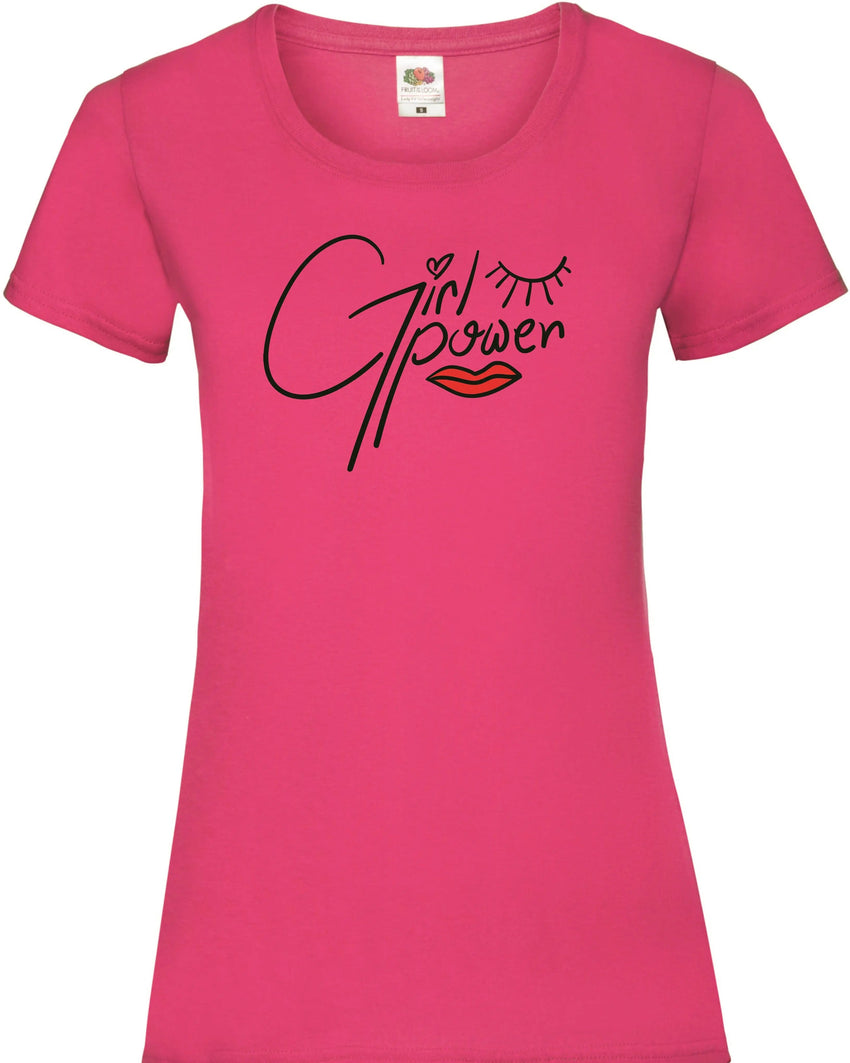 T-shirt "Girlpower" Damen Onlineshop KB
