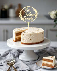 Holz-Caketopper „Firmung“