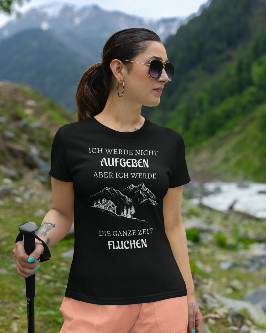 Damen T-Shirt „Wandern“ – Lady-Fit