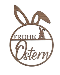Türschild „Frohe Ostern“ – Osterdeko